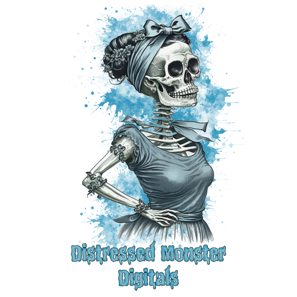 Distressed Monster Boutique logo