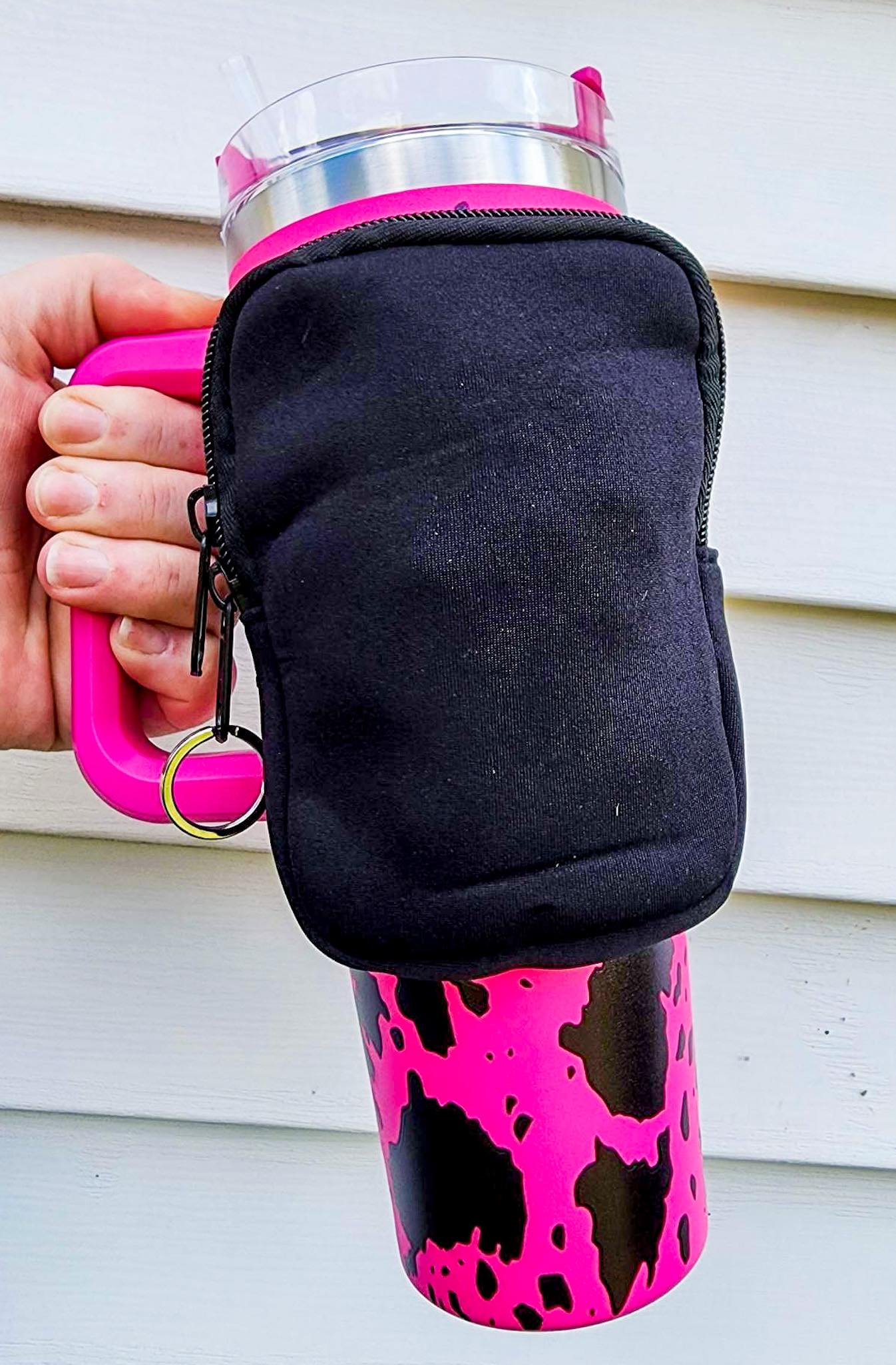 RTS: Tumbler Velcro Pouch and Keyring