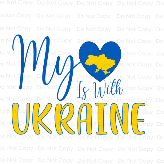 My Heart Is With Ukraine